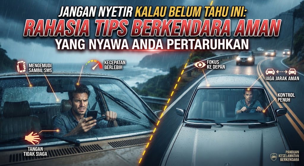 Jangan Nyetir Kalau Belum Tahu Ini: Rahasia tips berkendara Aman yang Nyawa Anda Pertaruhkan